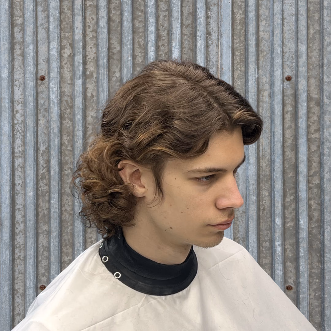 Strzyżenie długich włosów w Horizon Barbershop, realizacja nr 1